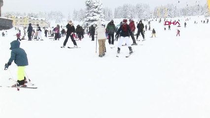 SÖMESTİR TATİLİNİN SON HAFTA SONUNDA PİSTLER DOLDU