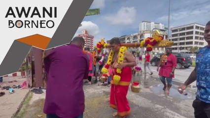 Thaipusam | 300 penganut Hindu sertai perarakan Kavadi sepanjang 4 kilometer