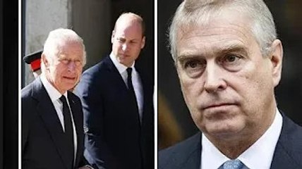 Charles et William sur le front uni du prince Andrew alors qu'ils respectent les souhaits de feu la