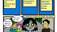 The New Girl Is A Vampire Webcomic EP 1 Swing The Bat - Made with Clipchamp