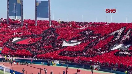 شاهد تيفوهات خيالية لجماهير الوداد أمام الهلال