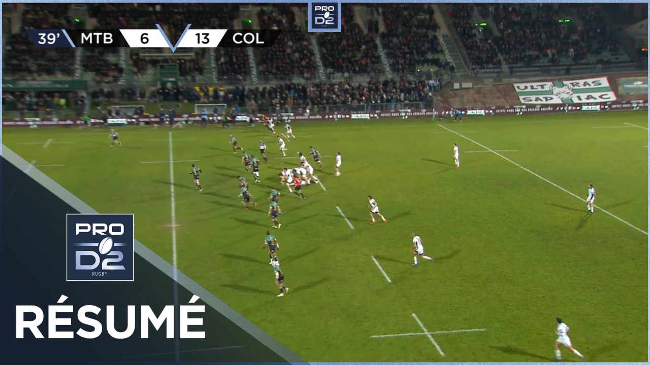 PRO D2 - Résumé US Montauban-Colomiers Rugby: 25-19 - J19 - Saison 2022/2023