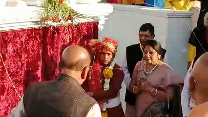 जूना पीठाधीश्वर महामंडलेश्वर स्वामी अवधेशानंद गिरि ने किया अन्नपूर्णा लोक का उद्घाटन