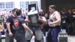 El "hombre más fuerte del mundo" se reta con los 'harrijasotzailes' vascos en levantamiento de piedra