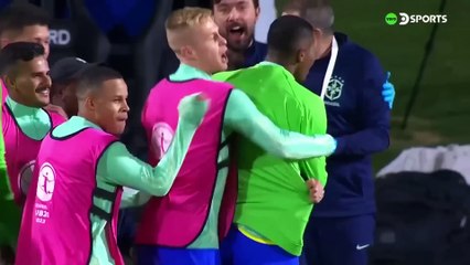 BRASIL venció a VENEZUELA en el SUDAMERICANO - Brasil 3-0 Venezuela - Resumen