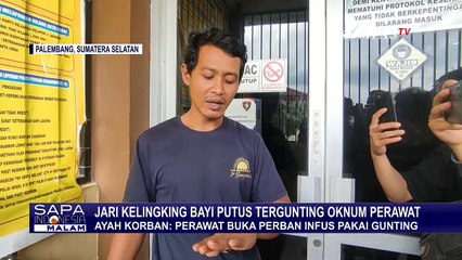 Jari Kelingking Bayi di Palembang Putus Terpotong, Pihak RS Nonaktifkan Perawat yang Lalai!