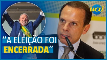 Doria: 'há que se respeitar a decisão das urnas'