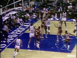 NBAHistory: Dominique Wilkins 360 Layup in the 1986 NBA All-Star Game + Michael Jordan Reaction