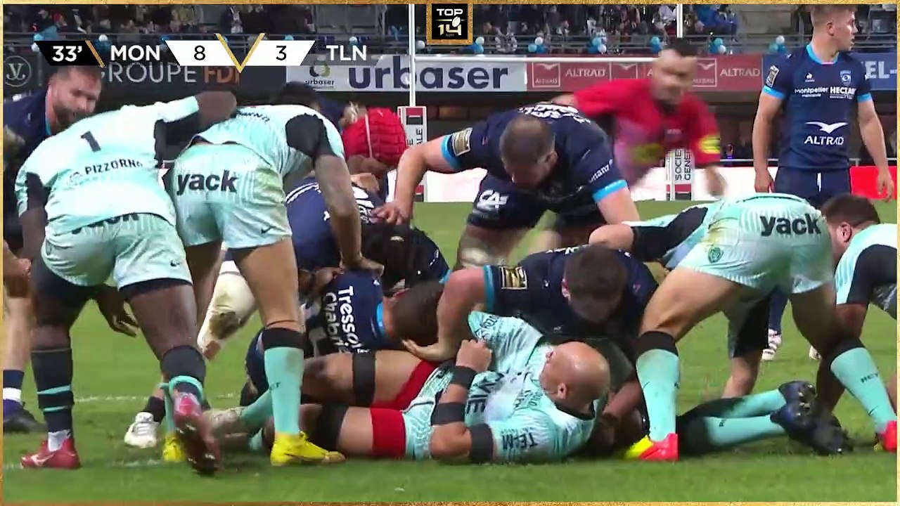 TOP 14 - Résumé Montpellier Hérault Rugby-RC Toulon: 18-20 - J17 - 2022-2023