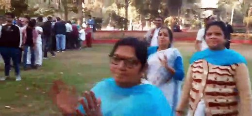 हमराह : बच्चों सहित बड़ों ने किया जुबां व योगा