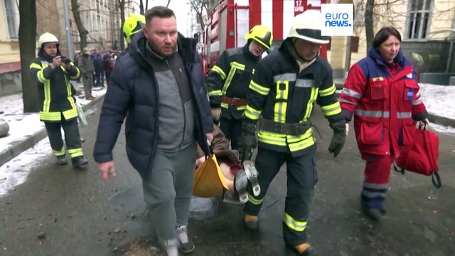 Raketenangriffe auf Universität von Charkiw und auf Wohnhaus - mehrere Verletzte