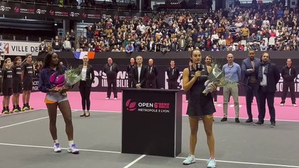 WTA - Open 6e Sens - Lyon 2023 - Caroline Garcia, privée de titre chez elle : "Ça reste une bonne semaine et oui, Netflix a passé quelques jours à Lyon avec mois et après ce sera Indian Wells"