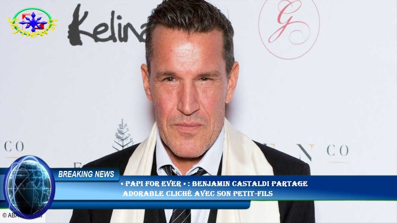 « Papi for ever » : Benjamin Castaldi partage  adorable cliché avec son petit-fils