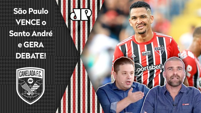 FOI HORROROSO! PARECE MALUCO, mas o São Paulo é um time que... 1 a 0 no Santo André gera DEBATE!