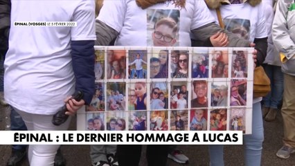 Épinal : le dernier hommage à Lucas