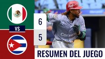 Resumen México vs Cuba | Serie del Caribe 2023 5-feb