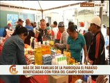 Más de 360 familias de la parroquia El Paraíso fueron favorecidas en Feria del Campo Soberano