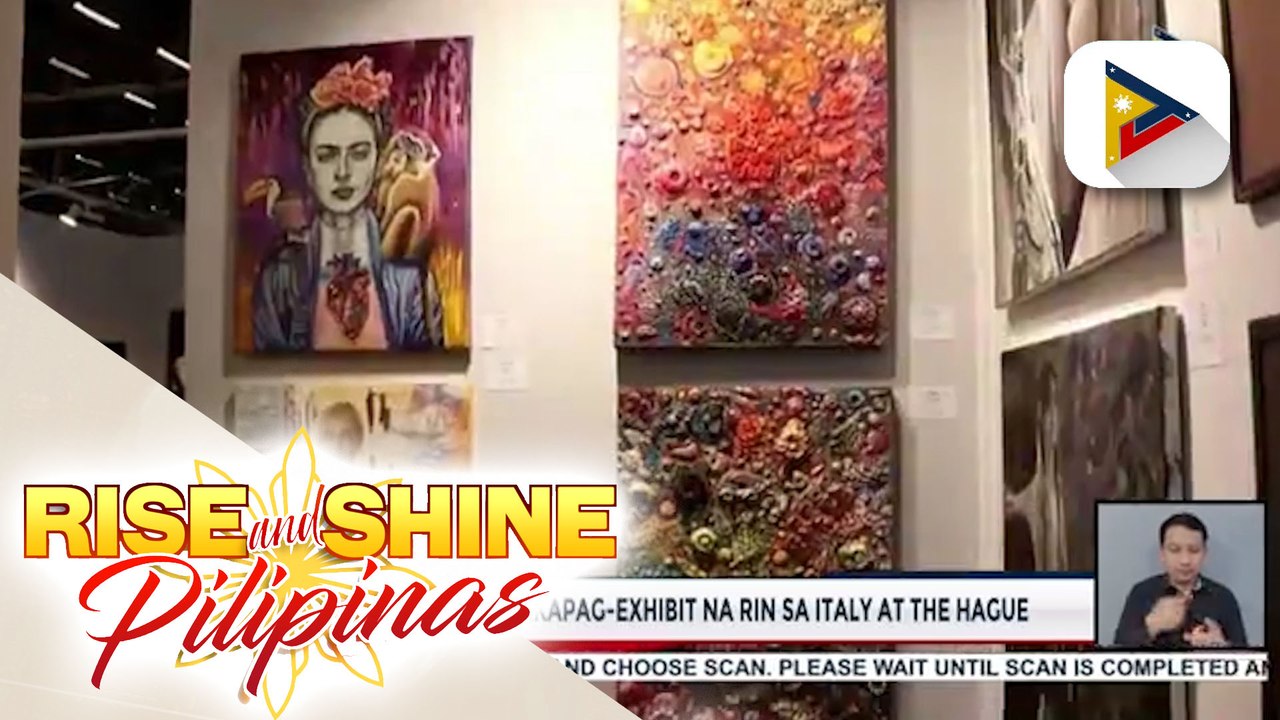 Obra ng Pinoy, pinalad na mapili ng Van Gogh Art Gallery para isama sa exhibition
