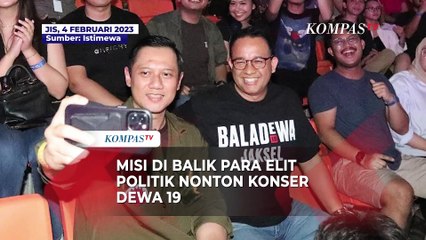 Misi 2024 di Balik Kehadiran Para Elit Politik di Konser Dewa 19, Ini Kata Pengamat