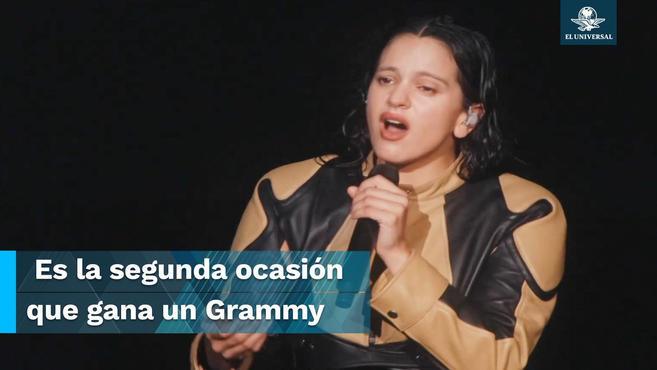 Rosalía gana premio Grammy a mejor álbum latino alternativo por "Motomami"