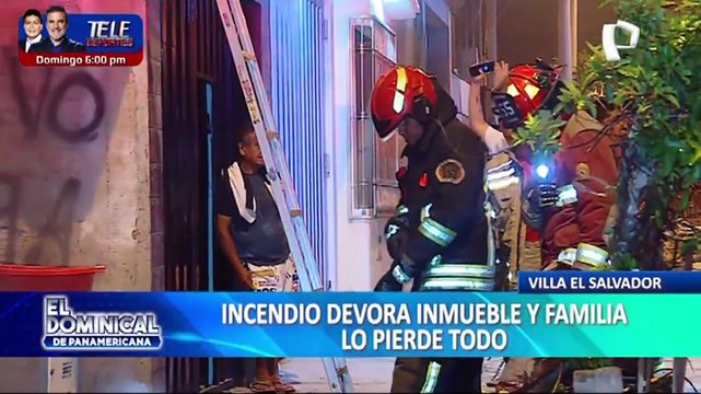Incendio consume toda una vivienda en VES
