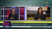 En Ecuador se registran problemas técnicos que ralentizan el conteo de votos