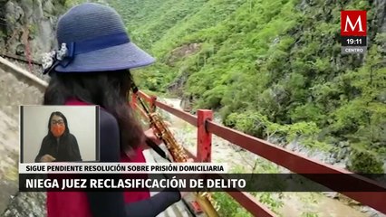 "El poder judicial espera que el tema se apague”: María Elena Ríos