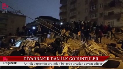 Diyarbakır'dan ilk görüntüler