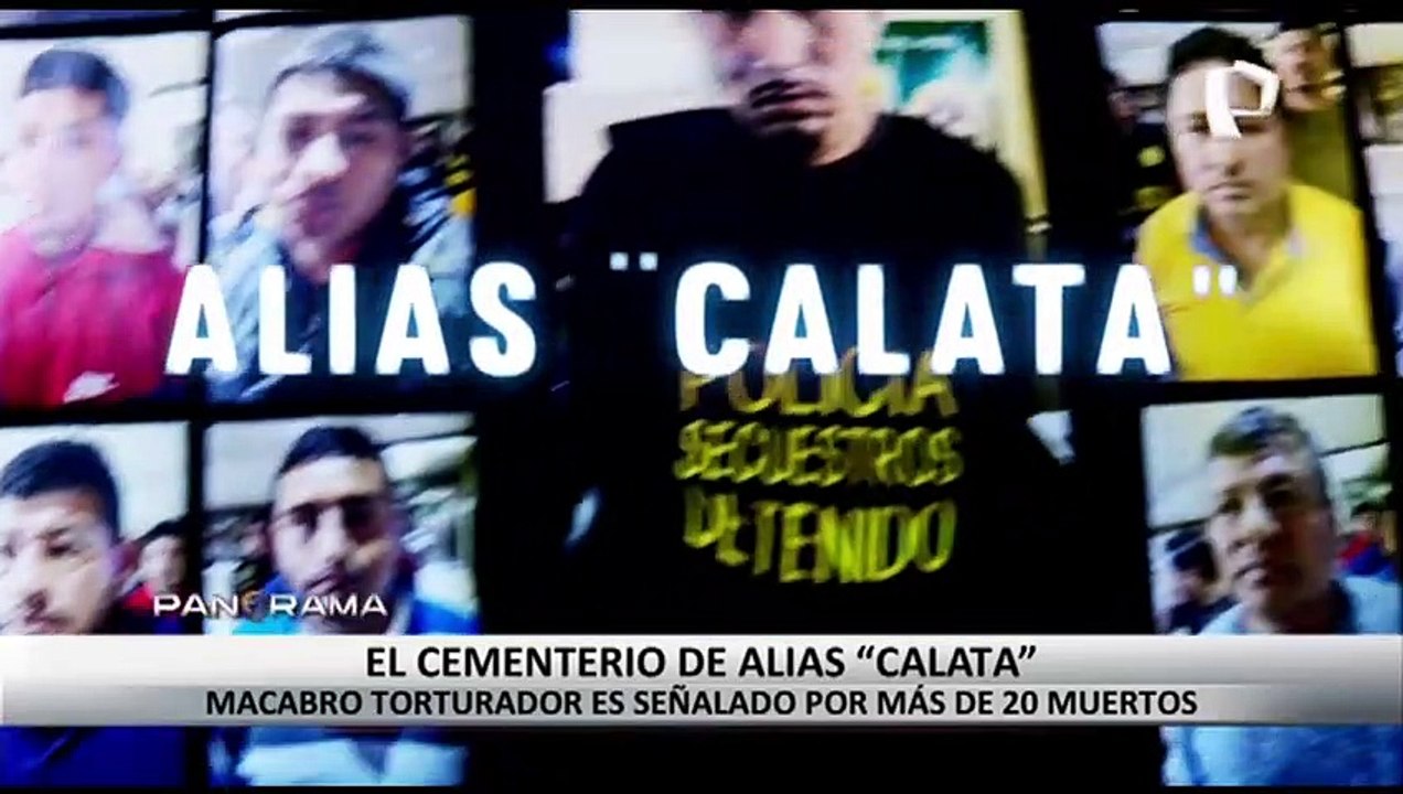 En el cementerio de alias “Calata”: macabro torturador es señalado por más de 20 muertes