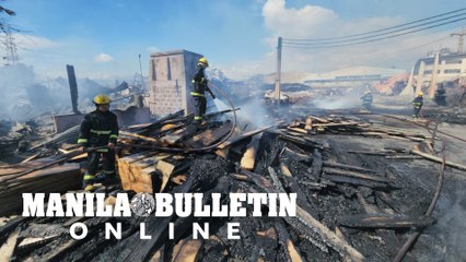 Fire hits commercial property in Sucat, Parañaque