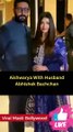 Aishwarya With Husband Abhishek Bachchan