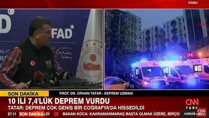 AFAD Deprem Genel Müdürü: İlerleyen saatlerde 6’nın üzerinde artçı sarsıntılar olabilir, binalardan uzak durun