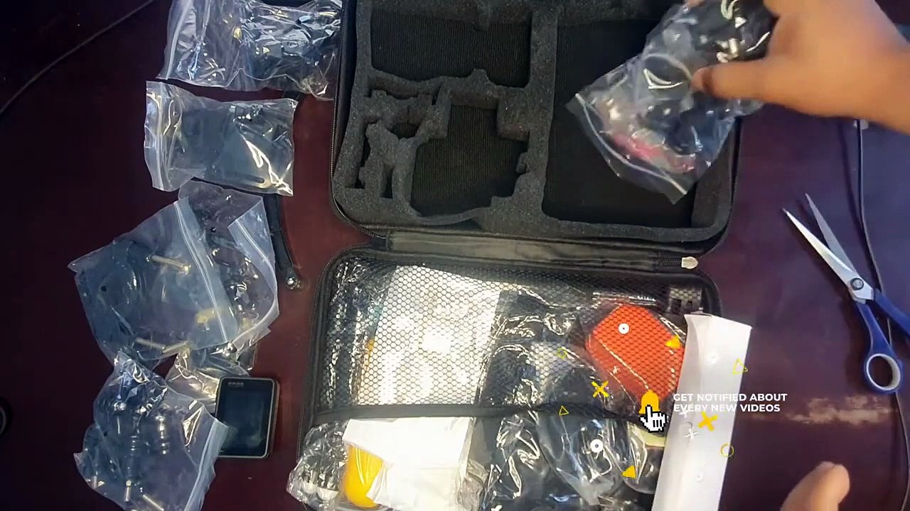 216 GoPro Accessories Unboxing _ Cheapest Accessories for GoPro