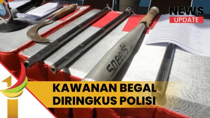 Kawanan Begal Diringkus Polisi