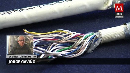 Robo de cable en el Metro, para vender el cobre: Jorge Gaviño