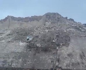 7.4'lük depremde tarihi Gaziantep Kalesi de yıkıldı