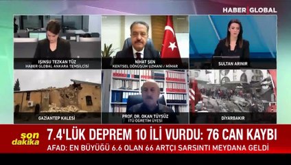 Okan Tüysüz: Kahramanmaraş depremi 130 atom bombasına eşdeğer