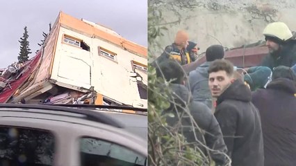 المرصد السوري: حصيلة الضحايا في سوريا قد تصل للمئات مع استمرار البحث عن عالقين