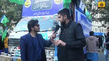 Pakistani People Showing Solidarity With The People Of Kashmeer __ Daily Dharti