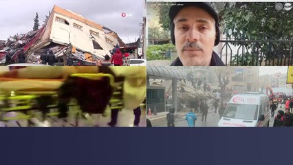 مصادر صحفية: هزات ارتدادية جديدة في محافظة هاتاي جنوب تركيا