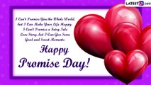 Promise Day 2023 Messages, Lovely Quotes and Couple HD Images for Your Wife or Girlfriend