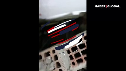 Depremde yıkılan binadaki çocuğun görüntülerine yürek dayanmadı: 'Yardım edin abi'