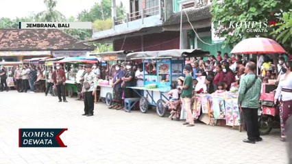 Presiden Jokowi Pantau Harga Bahan Pokok Di Pasar Melaya