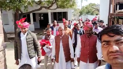 हुुक्मीखेड़ा में कांग्रेस ने निकाली यात्रा, विधायक ने गिनाए विकास कार्य