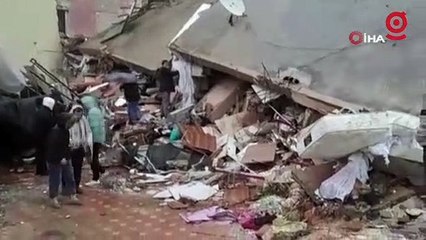 Hatay'da depremin yıkımı gün ağarınca ortaya çıktı