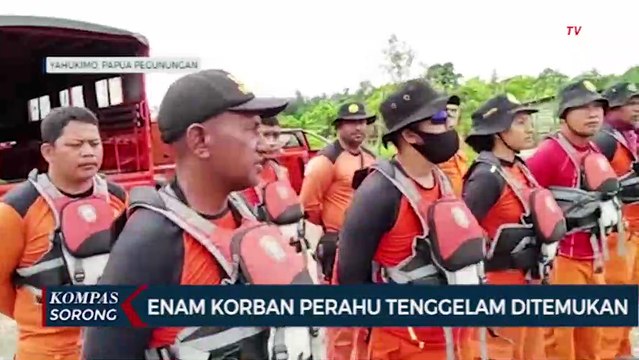 Enam Korban Perahu Tenggelam Ditemukan Meninggal Dunia, 2 Dalam Pencarian