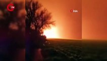 Kahramanmaraş depreminin ardından Hatay'da son durum: Doğalgaz boru hattında yangın!