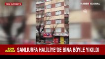 Şanlıurfa Belediye Başkanı Mehmet Canpolat, Haliliye'de artçı depremden sonra bir binanın daha yıkıldığını duyurdu