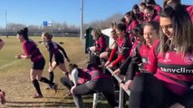 Madres leonesas crean un equipo de rugby femenino animadas al ver jugar a sus hijos