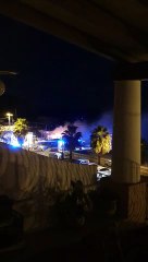 Lipari, in fiamme una imbarcazione sul lungomare di Canneto